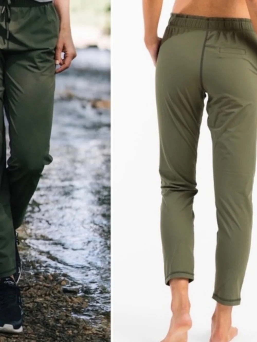 Zyia Active Everywhere Pants Olive Green Small